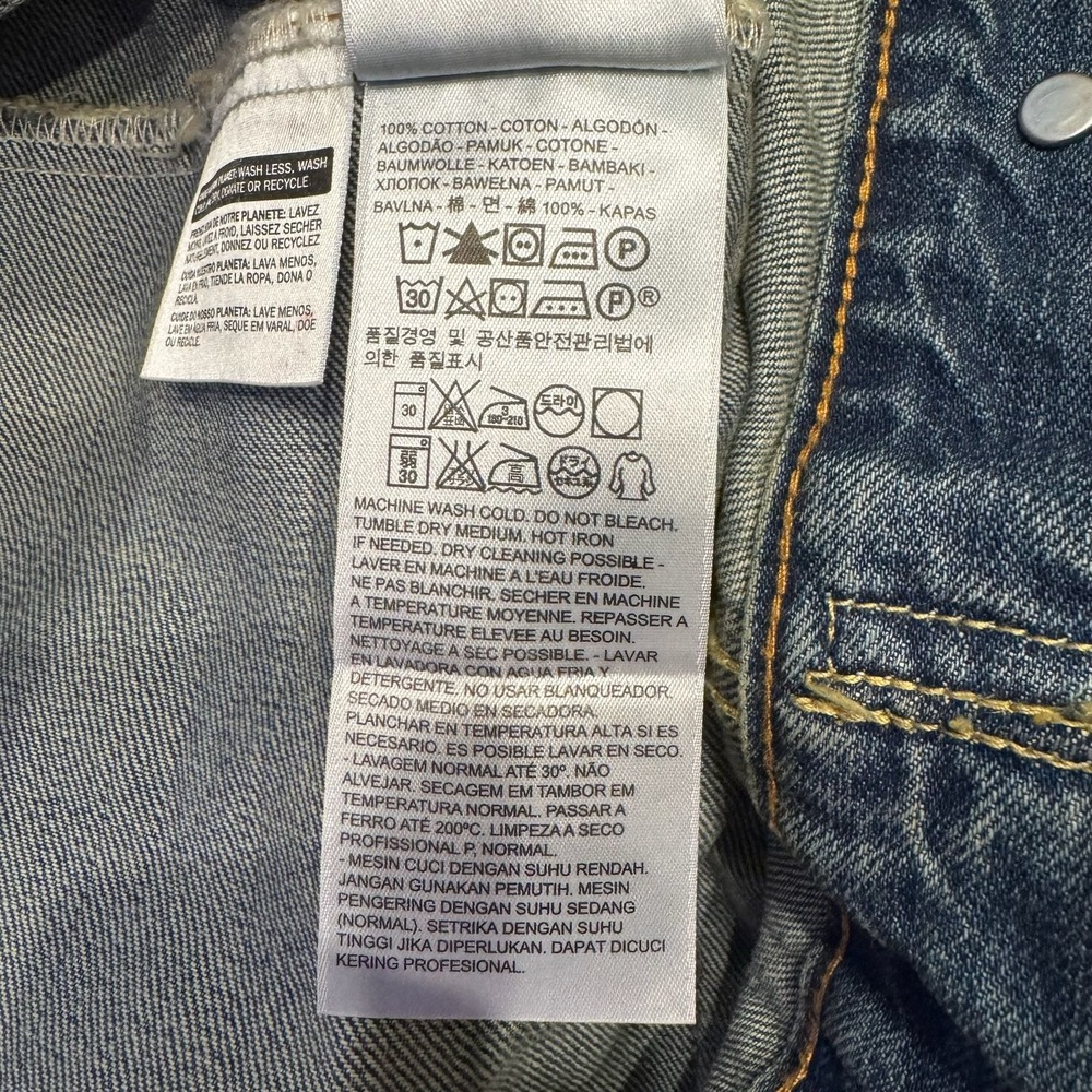 Levi's The Trucker Jacket Medium Wash Denim XXL 72334-0136 - Picture 8 of 16